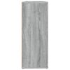 vidaXL Sideboard Grey Sonoma 91x29.5x75 cm Engineered Wood