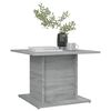 vidaXL Coffee Table Grey Sonoma 55.5x55.5x40 cm Engineered Wood
