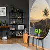 WallArt Wallpaper Circle The Americas 190 cm