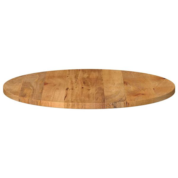 vidaXL Table Top &Oslash; 70x2.5 cm Round Solid Wood Mango