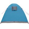 vidaXL Dome Tent with Roof Other with Air Vent Blue 384 x 254 x 170 cm