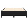 vidaXL Box Spring Bed Frame Black Double Fabric (UK/IE/FI/NO only)