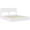 vidaXL Storage Bed with Headboard White 180 x 200 cm Engineered Wood