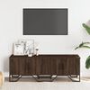 vidaXL TV Cabinet Brown Oak 122x34x41 cm Engineered Wood