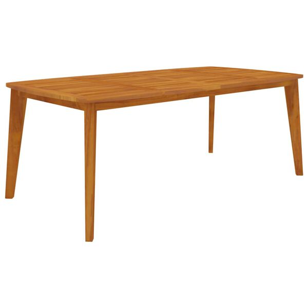 vidaXL Garden Table 200x100x75 cm Solid Wood Acacia