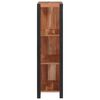 vidaXL Bookshelf Brown 50 x 30 x 110 cm Solid Acacia wood