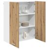 vidaXL Hanging Cabinet Artisan Oak 80 x 31 x 100 cm Engineered Wood
