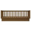 vidaXL Day Bed without Mattress Honey Brown 80x200 cm Solid Wood Pine