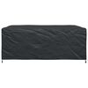 vidaXL Furniture Cover Plain Black 250 x 210 x 90 cm 600D