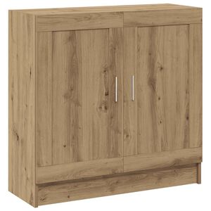 vidaXL Book Cabinet Artisan Oak 82.5x30.5x80 cm Engineered Wood