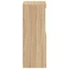 vidaXL Sideboard with LED Lights Sonoma Oak 41x37x100 cm