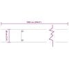 vidaXL Lawn Edgings 10 pcs 20x103 cm Flexible Corten steel