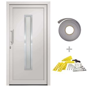 vidaXL Front Door White 98x190 cm