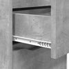 vidaXL Bedside Table Concrete Grey 40 x 30 x 467 cm Engineered Wood