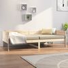 vidaXL Day Bed without Mattress Solid Wood Pine 80x200 cm