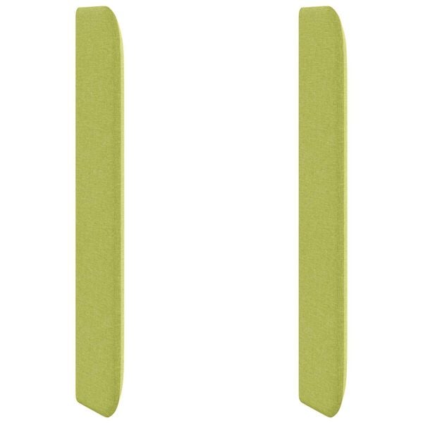 vidaXL Headboard Ear Grey 80 x 16 x 4 cm Fabric