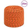 vidaXL Boat Rope Orange 10 mm 25 m Polypropylene