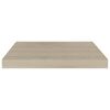 vidaXL Floating Wall Shelf Oak 50x23x3.8 cm MDF