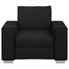 vidaXL Sofa Black 99 x 78 x 84 cm Fabric
