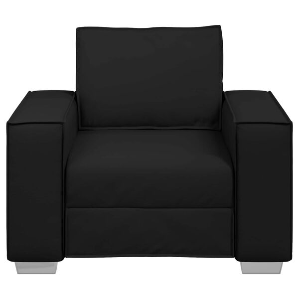 vidaXL Sofa Black 99 x 78 x 84 cm Fabric