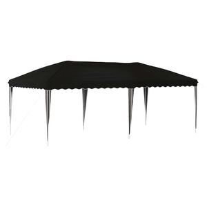 vidaXL Pop-up Party Tent 575 x 290 x 245 cm Black