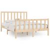 vidaXL Bed Frame without Mattress 120x200 cm Solid Wood