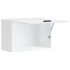 vidaXL Kitchen Wall Cabinet Porto High Gloss White Engineered Wood