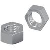 vidaXL Hex Nut 2 pcs Silver M6 Iron