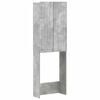 vidaXL Toilet Cabinet ZWOLLE Concrete Grey 66 x 25.5 x 190 cm