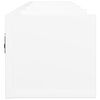 vidaXL Wall Cabinets 2 pcs White 99x18x16.5 cm Engineered Wood