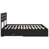vidaXL Bed Frame with Drawer with Headboard Manual Engineered Wood