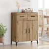 vidaXL Sideboard Artisan Oak 69.5 x 34 x 90 cm Engineered Wood