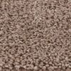 vidaXL Anti-slip Shaggy Rug Brown 120 x 120 cm PP