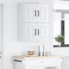 vidaXL Kitchen Cabinet with Storage Kalmar 2 pcs White 60 x 31 x 40 cm