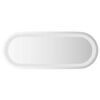 vidaXL LED Bathroom Mirror 50x20 cm Oval