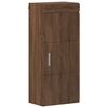 vidaXL Bathroom Furniture Set TULUM Brown Oak Engineered Wood