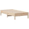vidaXL Bed Frame without Mattress 90x190 cm Single Solid Wood Pine