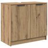 vidaXL Bathroom Cabinet Artisan Oak 64.5 x 33.5 x 59 cm