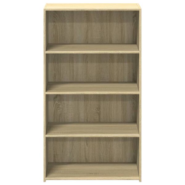 vidaXL Highboard Sonoma Oak 70x41x124 cm Engineered Wood