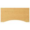 vidaXL Desk Top 110x55x1.5 cm Bamboo