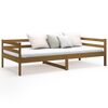vidaXL Day Bed without Mattress Honey Brown 90x190cm Solid Wood Pine