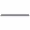 vidaXL Floating Wall Shelves 4 pcs Grey 120x23.5x3.8 cm MDF