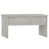 vidaXL Coffee Table Concrete Grey 80x50.5x41.5 cm Engineered Wood