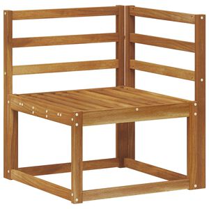 vidaXL Outdoor Sofa Set Natural Solid Acacia Wood