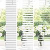 vidaXL Venetian Blinds Height Adjustable White 220 x 125 cm Aluminium