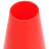vidaXL Reflective Traffic Cones 4 pcs Red and White 50 cm