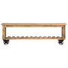 vidaXL TV Cabinet 130x30x42 cm Rough Mango Wood