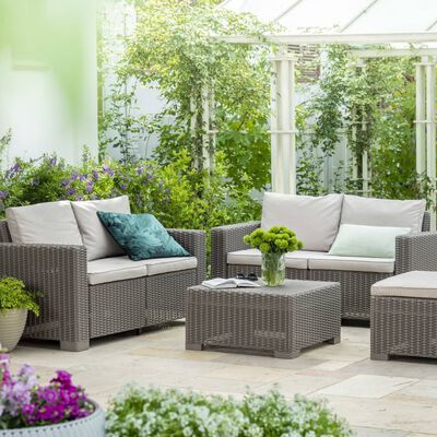 Sofa Keter Victoria Lounge Set Keter Victoria Balcony Set Allibert