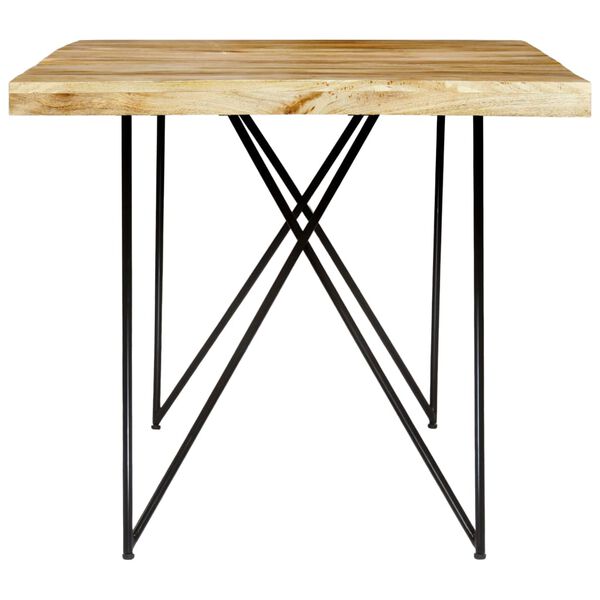 vidaXL Dining Table 180x90x76 cm Solid Mango Wood
