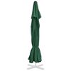 vidaXL Replacement Fabric for Outdoor Parasol Green 515 cm